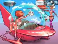 Sex party with Jetsons - Horny Jetsons family comes absolutely unleashed 