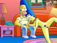 Simpsons porn insanity - Simpsons and other citizens of Springfield go wild