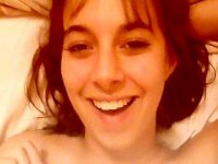 Cute vanilla girlfriend agreed to shoot homemade porno