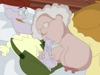 Granny porn from Courage - Old couple from Courage the Cowardly Dog goes nasty