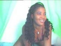 hot ebony fingering and playing with her dildo and afterwards plays with her asshole